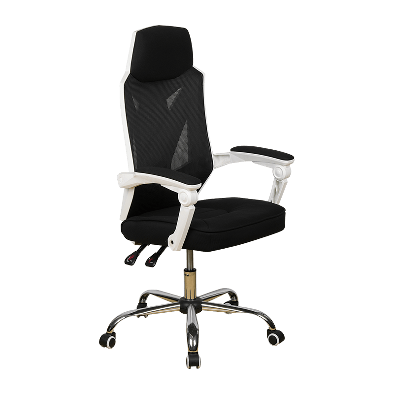 Bekväm Ergonomisk Lunch Break Bed Gaming Mesh-stol med förtjockad ryggram