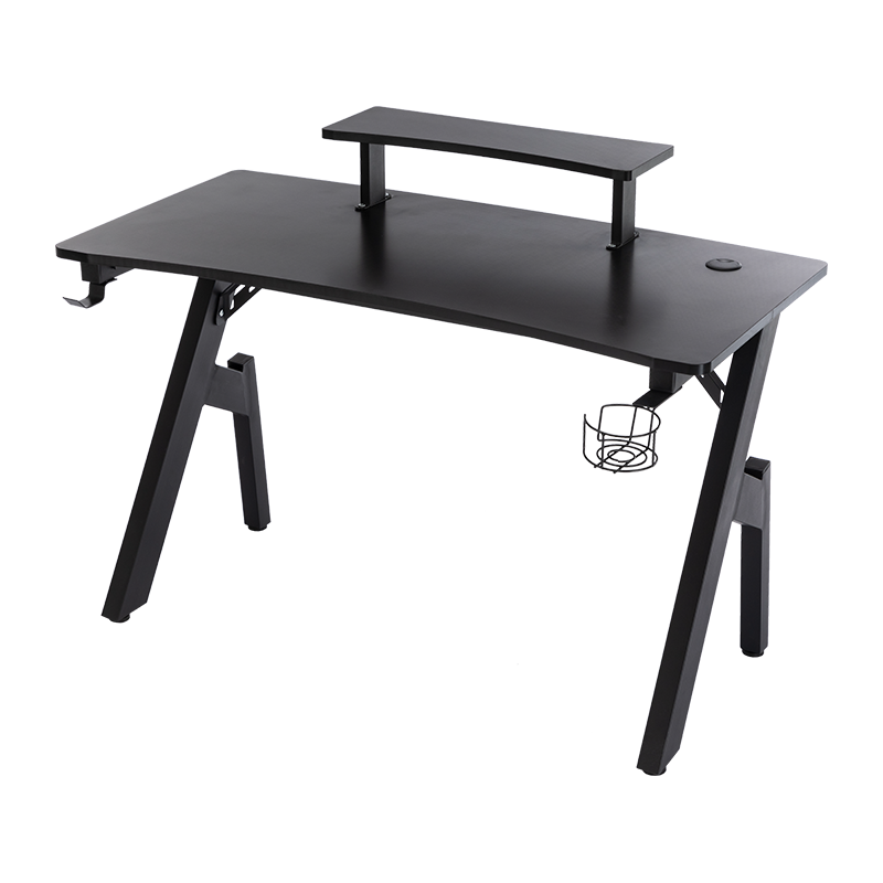 Ergonomiskt 2-vånings spelbord/skrivbord A-Frame Design PC-bord för hemmakontor
